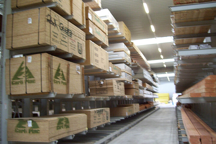 cantilever racking galvanized