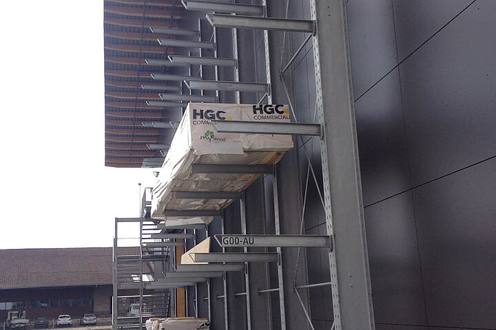 cantilever racking galvanized