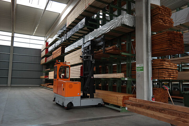 cantilever racking, timber storage