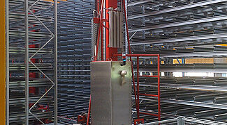 automatic storage systems for steel processing industry