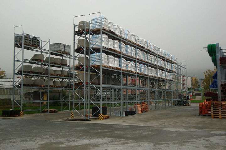 pallet racking galvanized