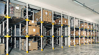 Drive-in racking system