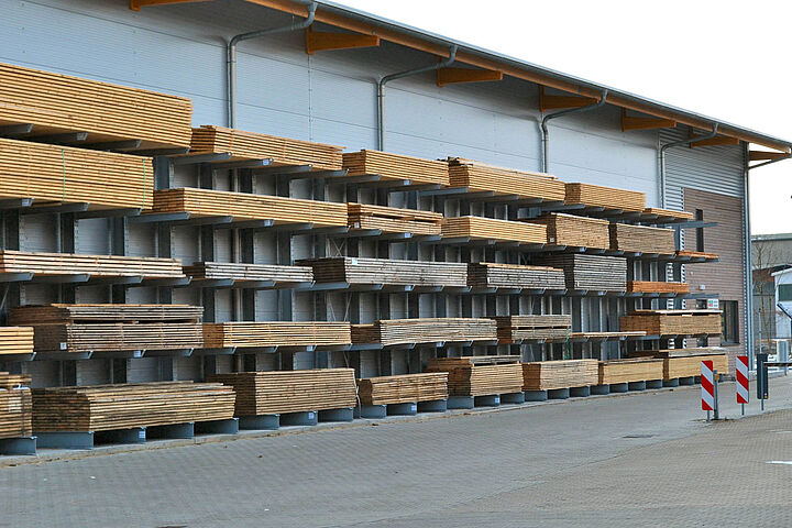 cantilever racking galvanized