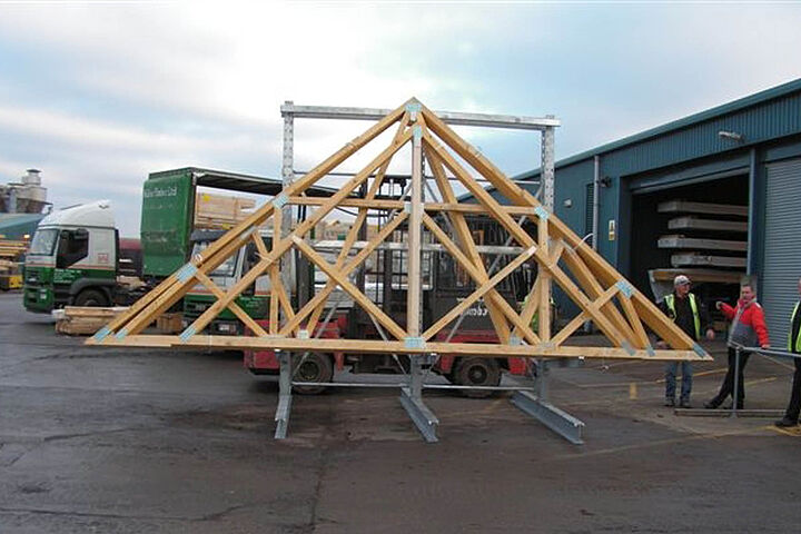 cantilever racking system, galvanized