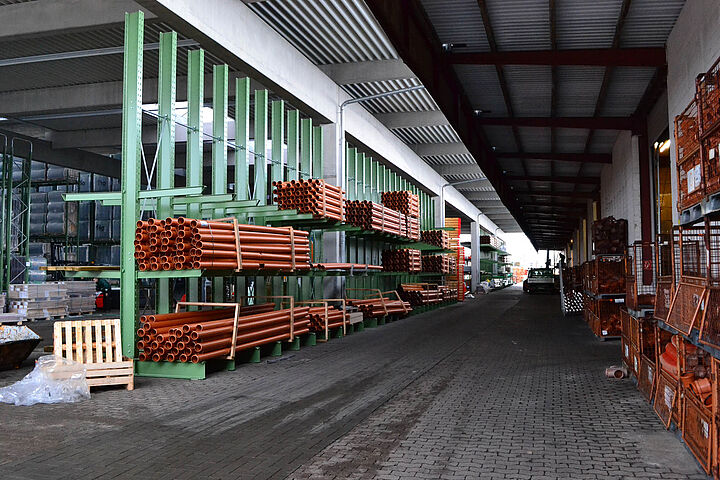 cantilever racking, timber storage