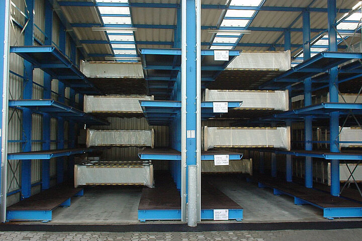 drive-in racking system