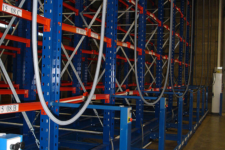 mobile cantilever racking