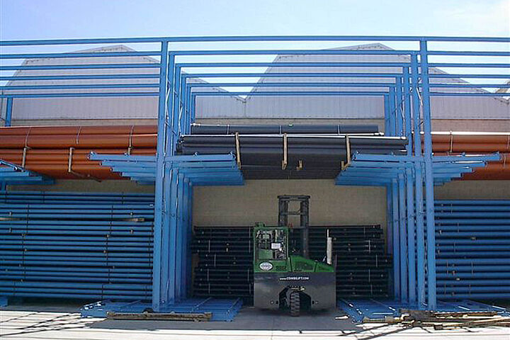 drive-in racking system