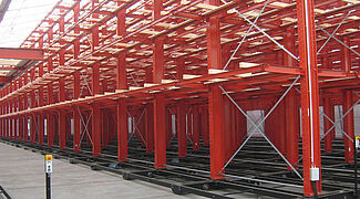 [Translate "Switzerland (FR)"] Rayonnage cantilever mobile